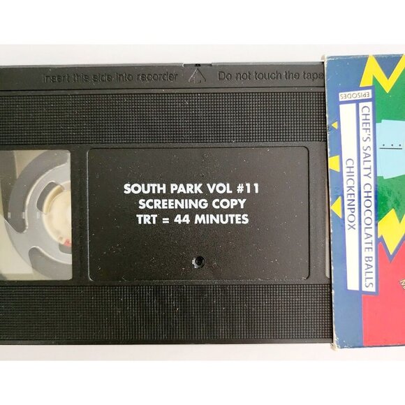 1999 South Park Volume 11 VHS Screening Copy Promo 2 Episodes Bonus Intro E36 - Picture 2 of 2